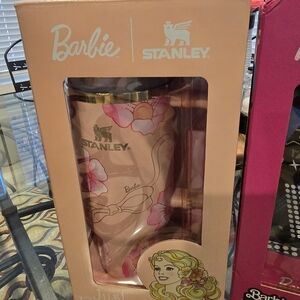 Stanley Barbie Pink Floral Insulated Tumbler
